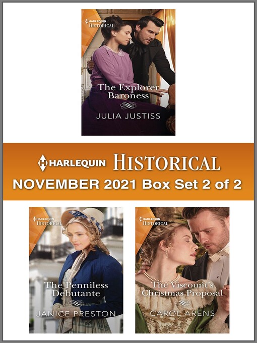 Cover image for Harlequin Historical November 2021--Box Set 2 of 2